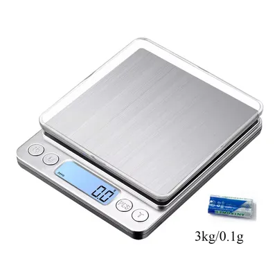 디지털 주방 규모 3000g/0.1g 작은 보석 규모 음식 규모 디지털 무게 그램 및 온스 LCD/용기와 디지털 그램 규모